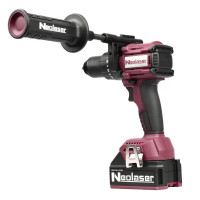 Дрель-шуруповерт аккумуляторная бесщеточная Neolaser NCDB-170, 20 В Li-ion 2x4 Ач