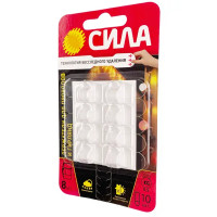 Клипса для гирлянд самоклеящиеся Сила 8 шт