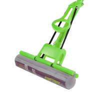 Швабра для пола с отжимом пластик 115 см