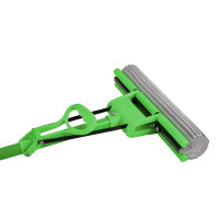 Швабра для пола с отжимом пластик 115 см