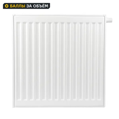 Радиатор панельный Neolaser Ventil Compact 22 500x500 нижнее правое подключение сталь белый