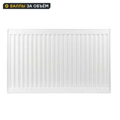 Радиатор панельный Neolaser Compact 22 500x800 боковое подключение сталь белый