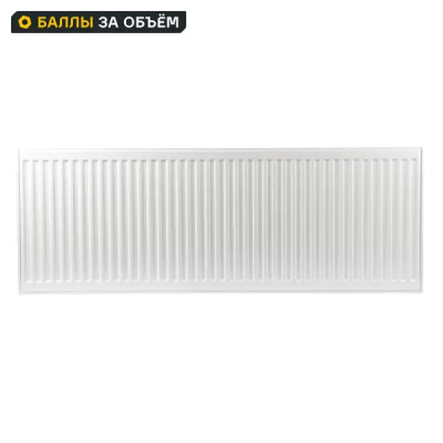 Радиатор панельный Neolaser Compact 22 500x1400 боковое подключение сталь белый