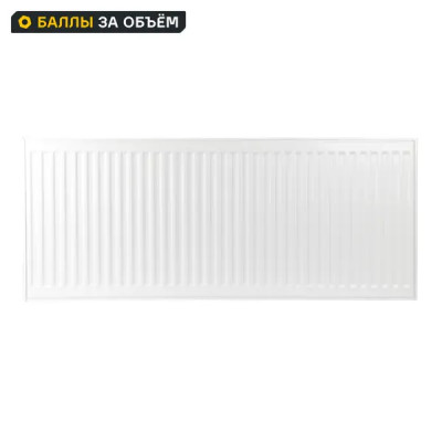 Радиатор панельный Neolaser Compact 22 500x1200 боковое подключение сталь белый