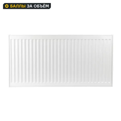 Радиатор панельный Neolaser Compact 22 500x1000 боковое подключение сталь белый