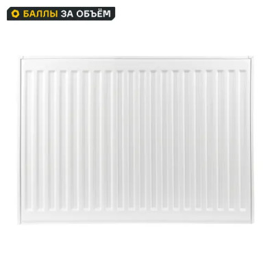 Радиатор панельный Neolaser Compact 22 500x700 боковое подключение сталь белый