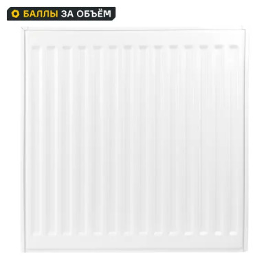 Радиатор панельный Neolaser Compact 22 500x500 боковое подключение сталь белый