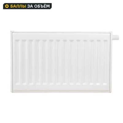 Радиатор панельный Neolaser Ventil Compact 22 300x500 нижнее правое подключение сталь белый