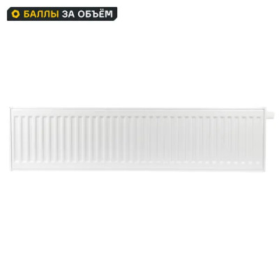 Радиатор панельный Neolaser Ventil Compact 22 300x1200 нижнее правое подключение сталь белый