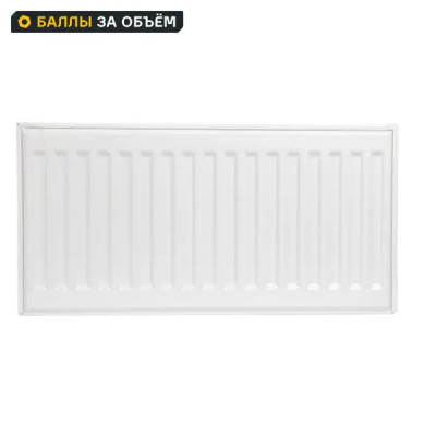 Радиатор панельный Neolaser Compact 22 300x600 боковое подключение сталь белый