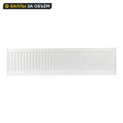 Радиатор панельный Neolaser Compact 22 300x1200 боковое подключение сталь белый