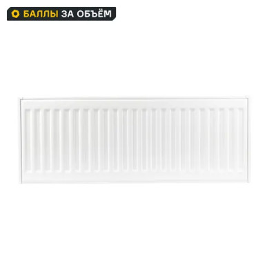 Радиатор панельный Neolaser Compact 22 300x800 боковое подключение сталь белый