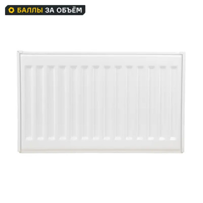 Радиатор панельный Neolaser Compact 22 300x500 боковое подключение сталь белый
