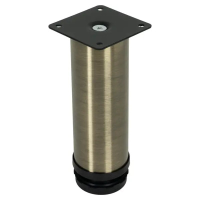 Опора регулируемая SL-001, 150x50 мм, сталь, цвет бронза