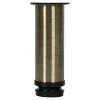 Опора регулируемая SL-001, 150x50 мм, сталь, цвет бронза