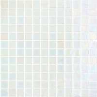 Мозаика Pietra Opalescen Blanco стекломасса 31.1x4.9 см цвет белый