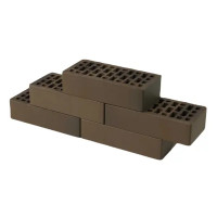 Кирпич облицовочный Braer М150 мокко 250x120x65 мм 1 НФ
