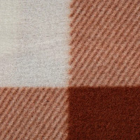 Плед Windsor 130x170 см флис цвет коричневый