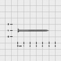 Гвозди ершеные 3.2x50 мм 1 кг