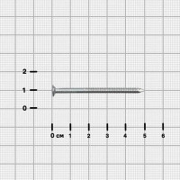 Гвозди ершеные 3.2x50 мм 1 кг