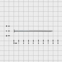 Гвозди ершеные 3.2x80 мм 1 кг