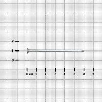 Гвозди строительные 2.5x60 мм 0.2 кг