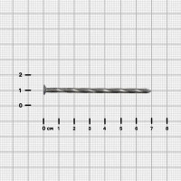 Гвозди винтовые 3.5x70 мм 0.2 кг