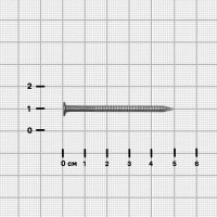 Гвозди ершеные 3.2x50 мм 0.2 кг