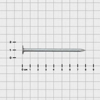 Гвозди кровельные 4x80 мм 1 кг