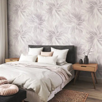 Обои флизелиновые Walldecor Exclusive Мэри фиолетовые 1.06 м 35071-25