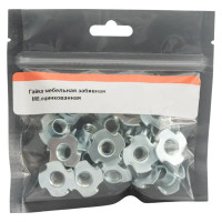 Гайка забивная М8 мм сталь цвет серебро 20 шт.