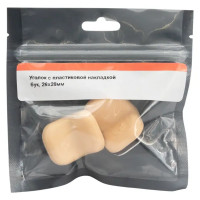 Угол крепежный 26x26x28 мм бук 2 шт.