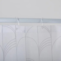 Штора для ванной Iddis Rich White LM10P18i11 200x180 см полиэстер цвет белый