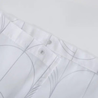 Штора для ванной Iddis Rich White LM10P18i11 200x180 см полиэстер цвет белый