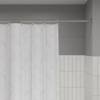 Штора для ванной Iddis Rich White LM10P18i11 200x180 см полиэстер цвет белый