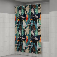 Штора для ванной Iddis Jungle LM12P18i11 200x180 см полиэстер цвет разноцветный