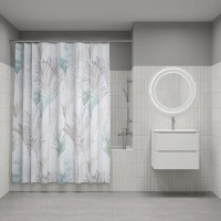 Штора для ванной Iddis Nature LM14P18i11 200x180 см полиэстер цвет белый