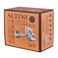 Смеситель для ванны Altini Shine 30531001-C однорычажный цвет хром