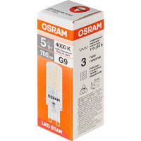 Лампа светодиодная Osram G9 5 Вт/840 нейтральный белый свет