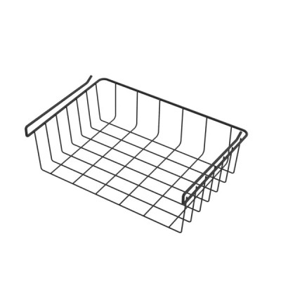 Корзина для шкафа 36x12x25.7 см цвет черный