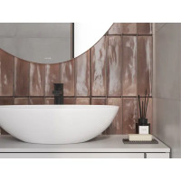 Плитка настенная Cersanit Cascada 29.8x59.8 см 1.45 м² глянцевая цвет коричневый