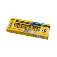 Батарейка алкалиновая Ergolux LR6BP-10 AA 10 шт.