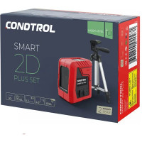 Уровень лазерный Condtrol Smart 2D Plus Set зеленый луч штатив в комплекте, 30 м