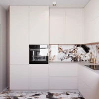 Глазурованный керамогранит Arcadia Ceramica Grande Crystal High Gloss 60x120 см 1.44 м² глянцевый цвет белый