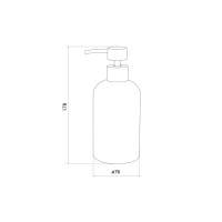 Дозатор для жидкого мыла Iddis Universal White LMUWC00i46 керамика цвет белый