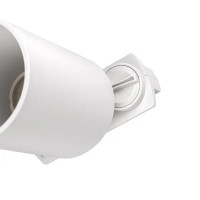 Трековый светильник Jazzway светодиодный 36 GU10 15 Вт однофазный 2 м² цвет белый