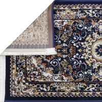 Прикроватный коврик Анатолия 60x110 см полипропилен 84421_33 цвет синий