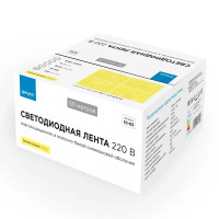 Светодиодная лента Apeyron 10-63 для контурной подсветки SMD 2835 60 диод/6 Вт/м 220 В 11 мм IP65 50 м теплый белый свет