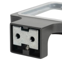 Дозатор для жидкого мыла Swensa Lucid SWR-5400-04-GRY, подвесной, цвет прозрачный/графит