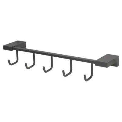 Вешалка Swensa Lucid SWR-5400-11-GRY, металл, 5 крючков, цвет серый